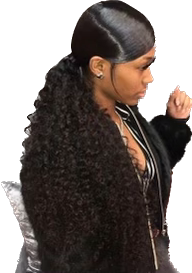 Extended Swoop Ponytail W/hair