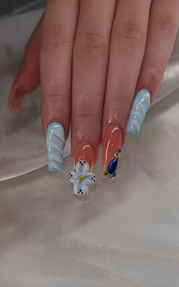 3D Nail Art Per Nail