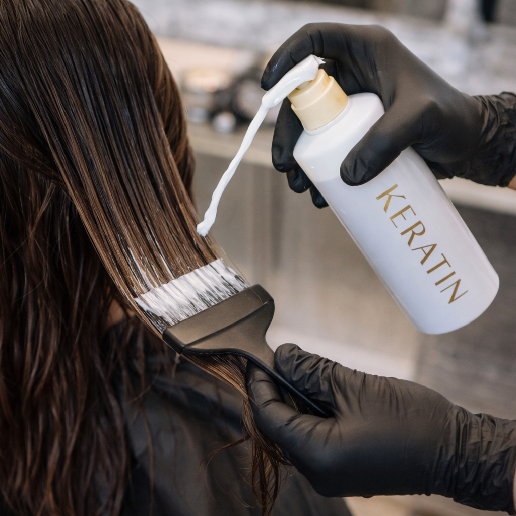 GK Hair Keratin Treatment at Le bel âge Salon & Spa in Conway, AR