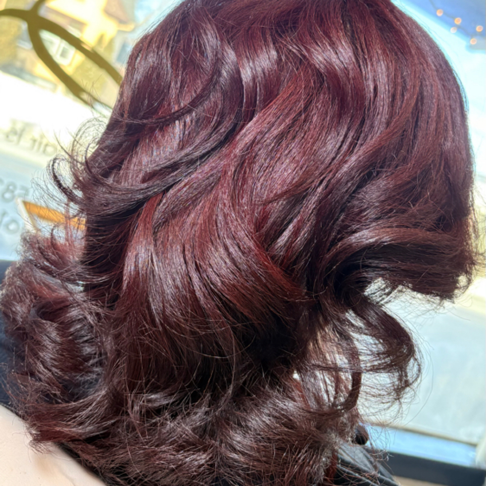 Silk Press at D’Luxe Studio in Carlisle, PA