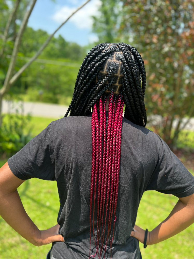 Large Box Braids