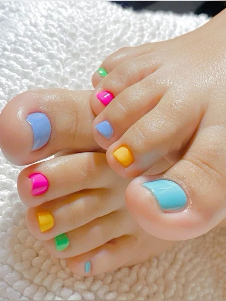 Kids Shellac Pedicure at CASA BONITA ✨ in Uvalde, TX