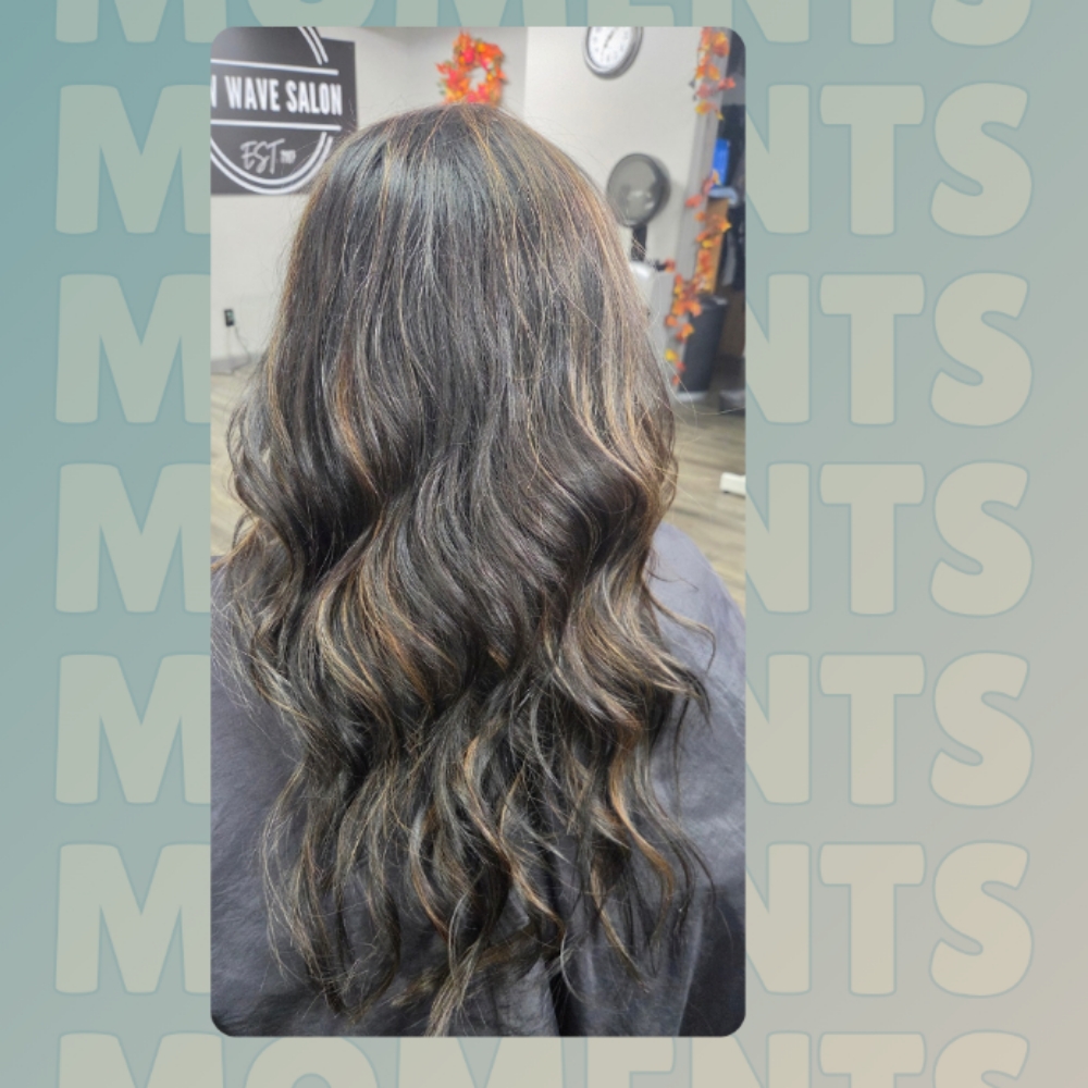 Partial Highlight/ lowlight at Hairapy With Lauren in Mayfield, KY