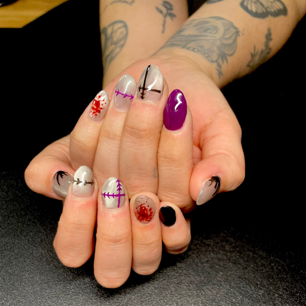 Acrylic Fill at Beauty on The Bricks in Hays, KS