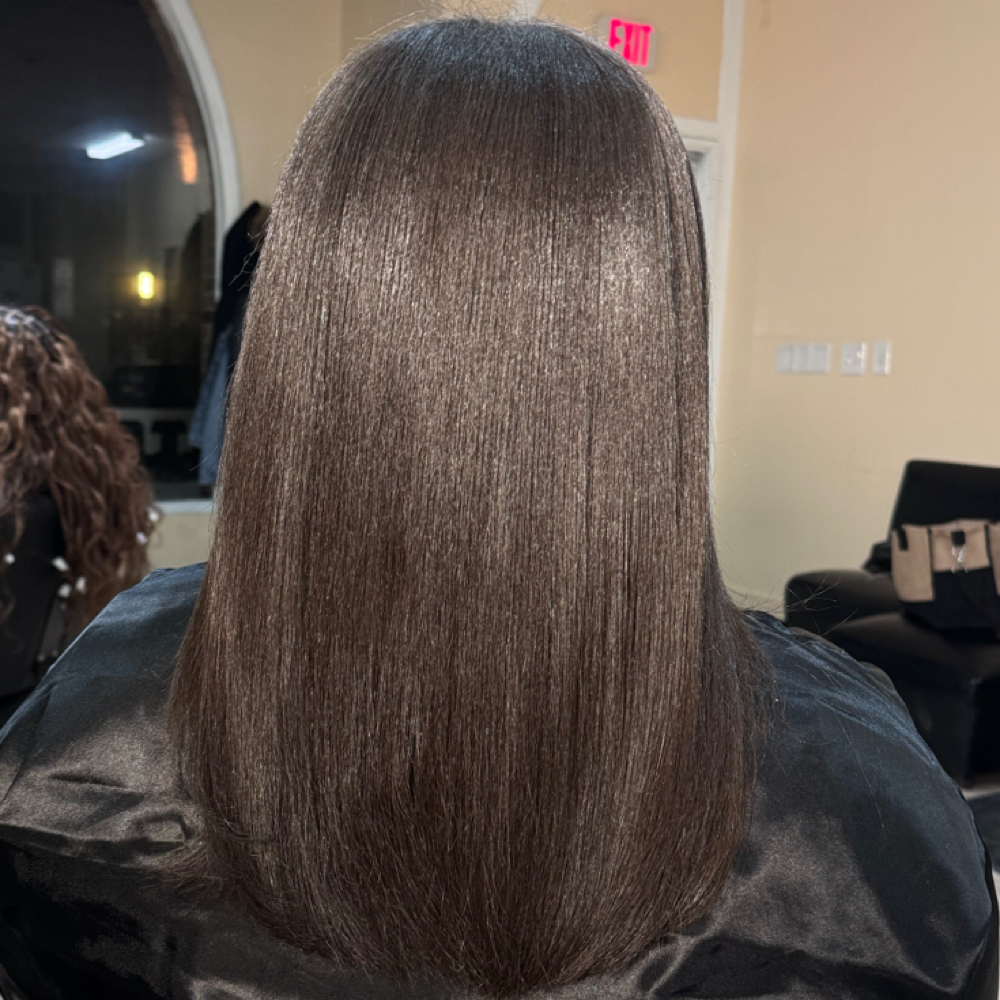 Silk Press + Steam Treatment at AP in Buffalo, NY