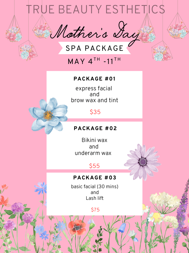 Mothers Day Packages