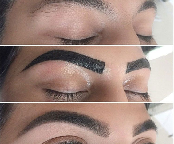 Eyebrows Threading And Tinting