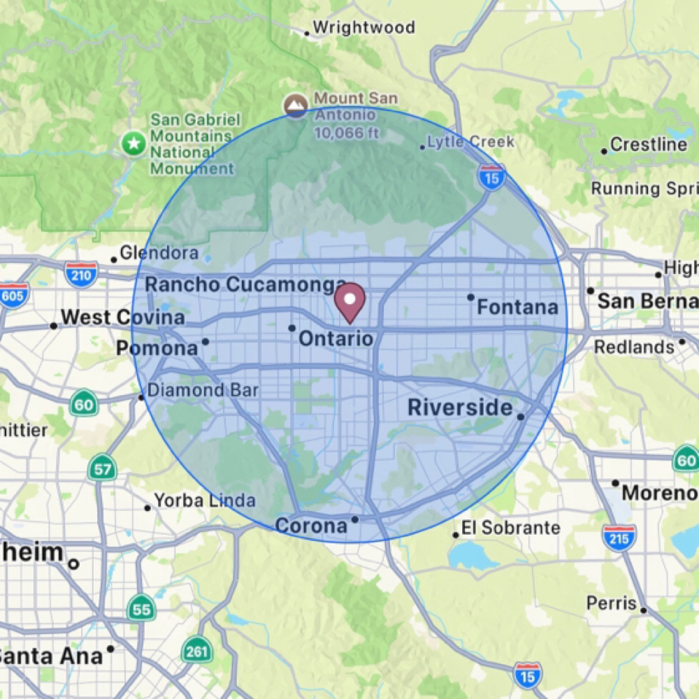 24/7 concierge service (15 miles) at SLS Laser Medspa in Ontario, CA