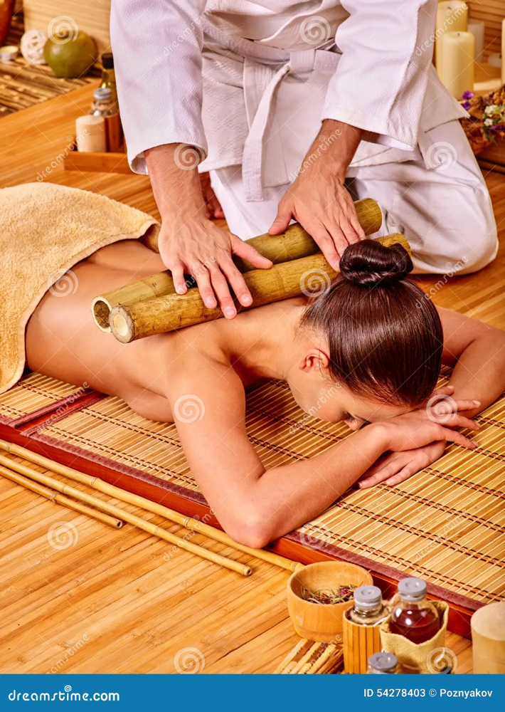 60 Min Hot Bamboo Massage