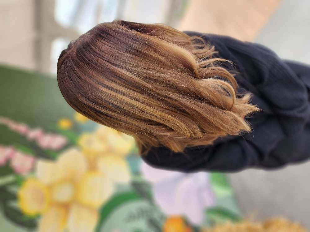 Balayage With Hair Cut