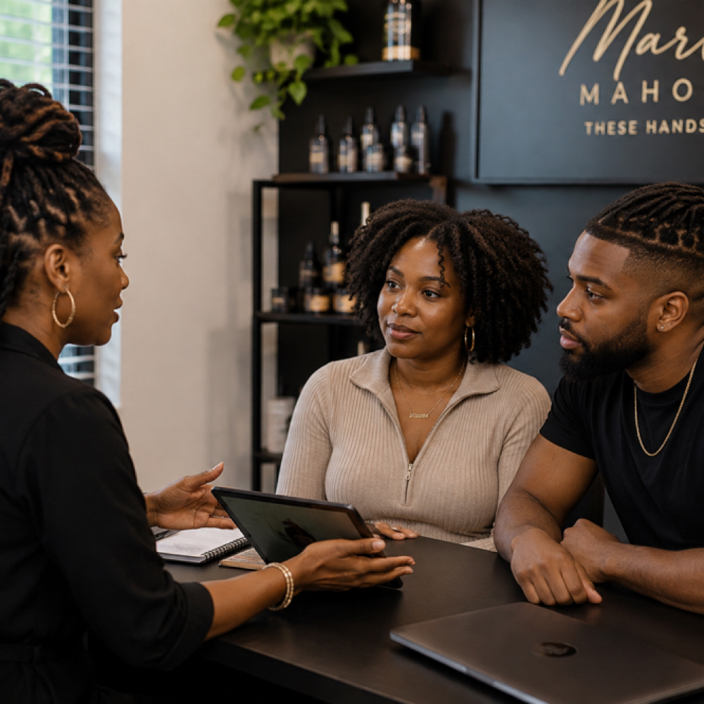 Virtual Consultation at Marlie Mahogany in Atlanta, GA