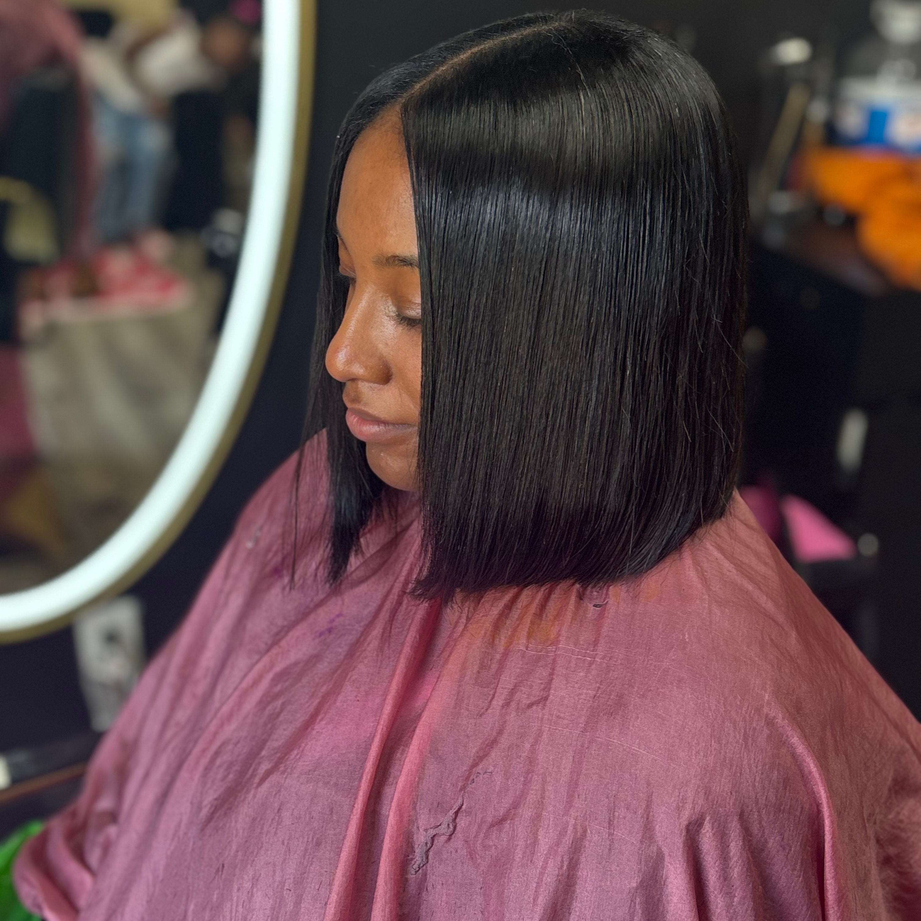 Protective Quick Weave at Tease Aura Haus in Decatur, GA