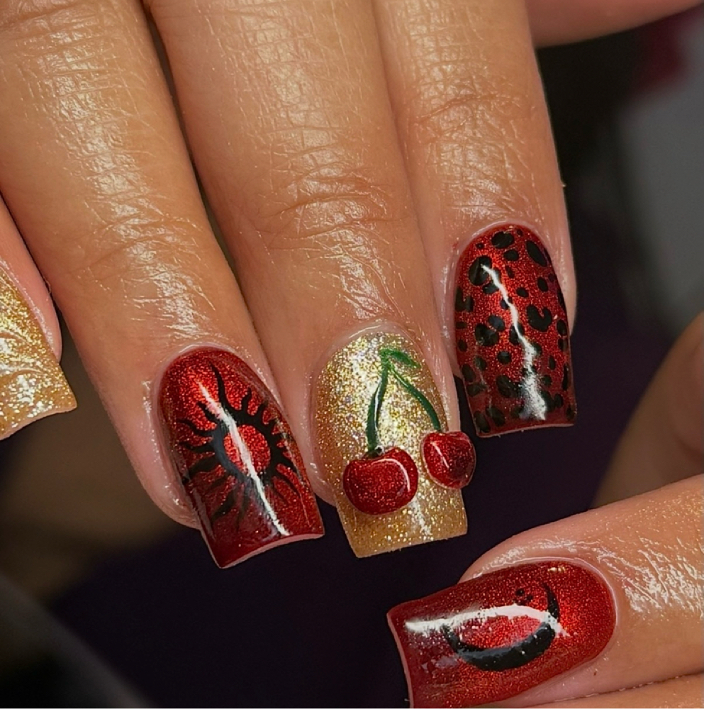 acrylic full set β medium at The Nail Therapist in Nampa, ID