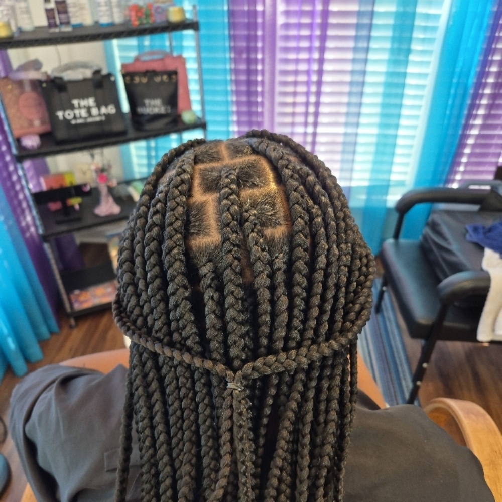 Kid Knotless 11 yrs under at Growth & Beauty by Precious LLC in Greenville, SC