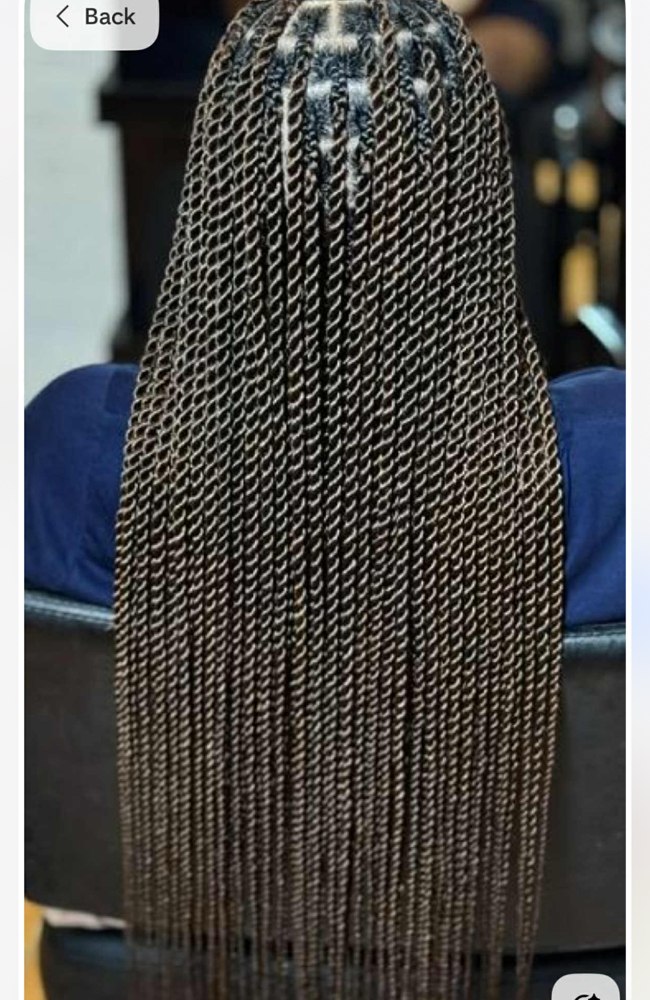 Twist Braid at D-Love Hair Braiding Center in Dracut, MA