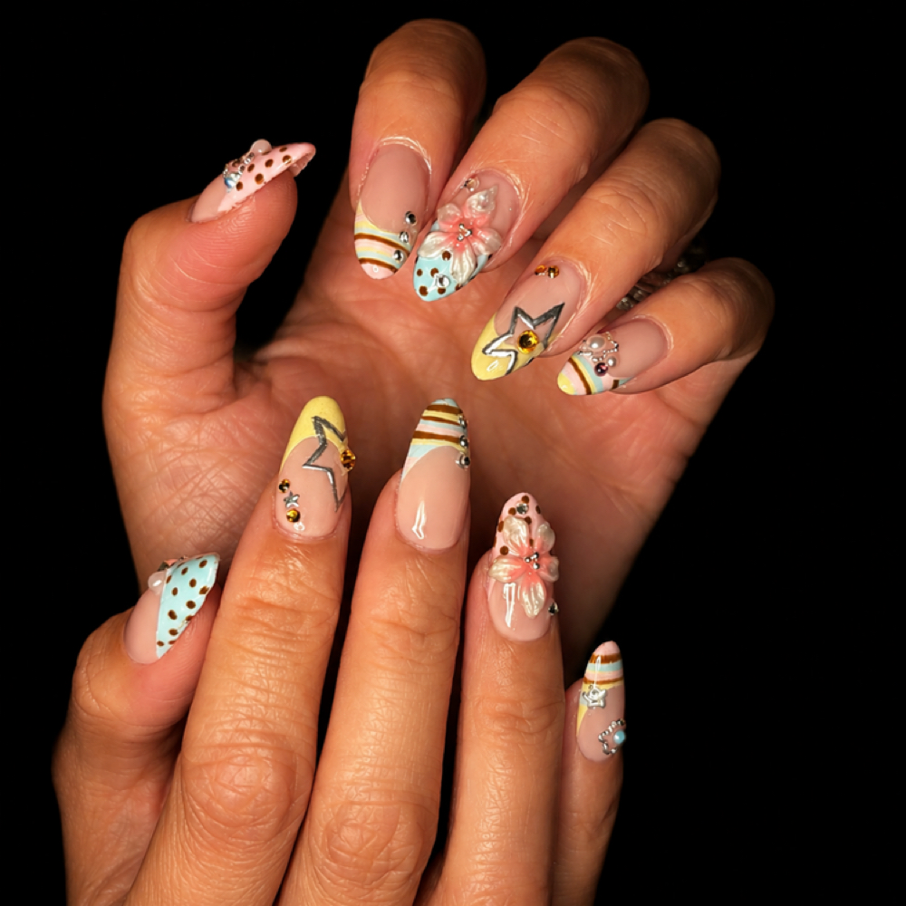 Tier 3 Art at Wanderluxe Nail Bar in San Ramon, CA