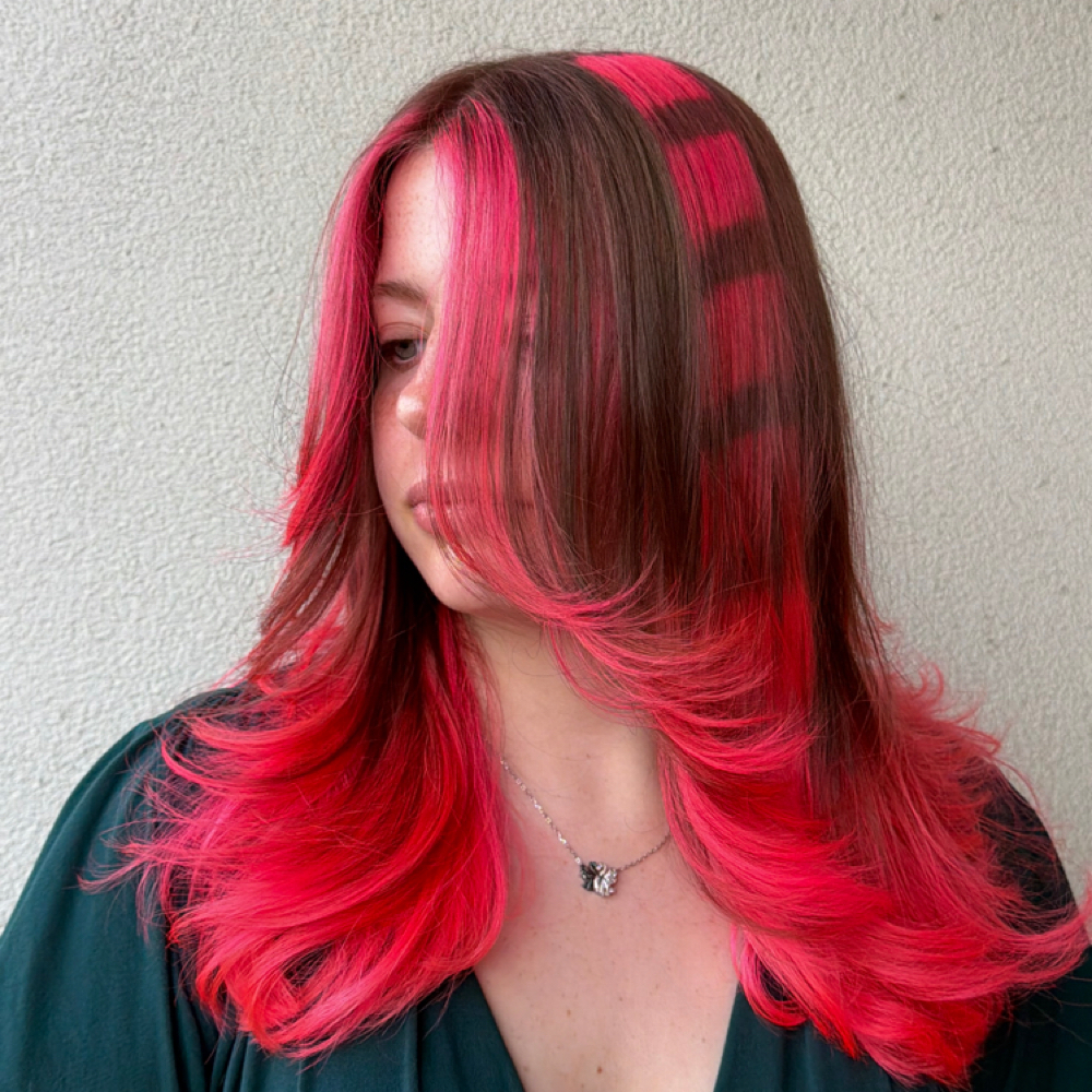 MEDIUM — Creative Color at Crowns Down Hair Studio in New Braunfels, TX