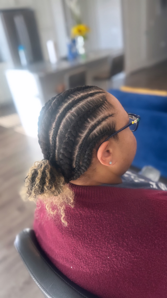 8 Feed In Braids
