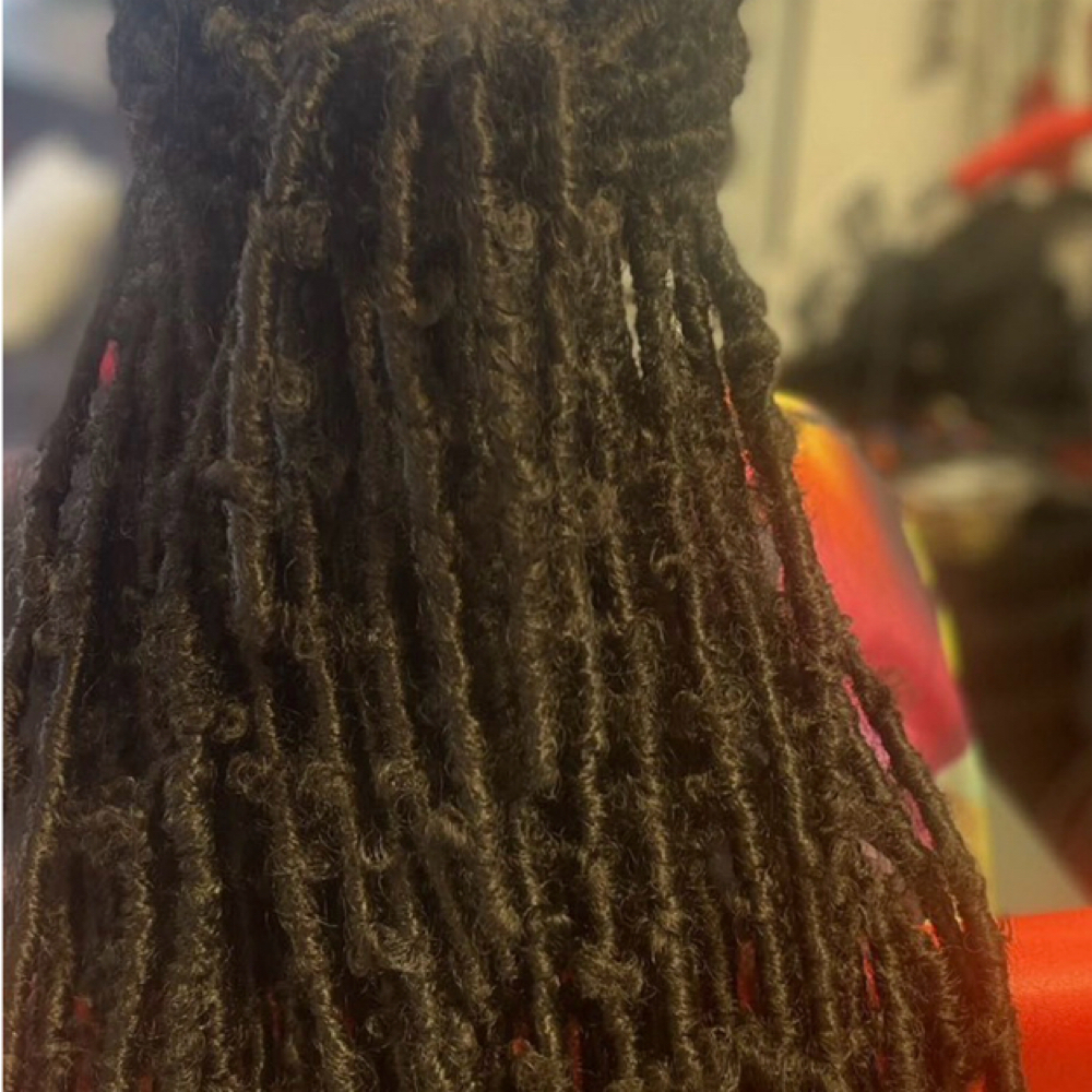 Butterfly 🦋 Locs (Long) at Madame Jay Salon in Freeport, NY
