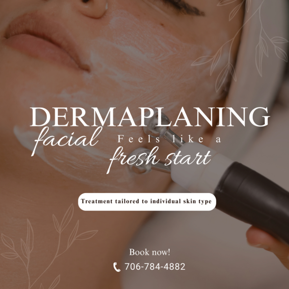 Dermaplaning Facial at iBrow Threading Salon in Rome, GA