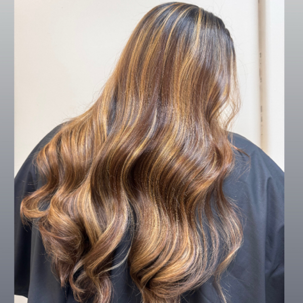partial hightlight at GLOW Spa Tanning & Fitness in Owego, NY