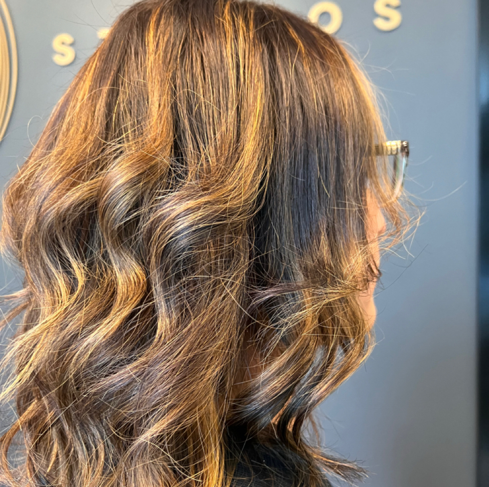 Balayage at RoxyStudioATX & MIAVERSACEACADEMY in Austin, TX