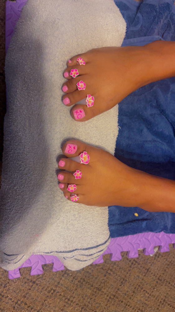 Pedicure at Clawed by Cookie in Kinder, LA