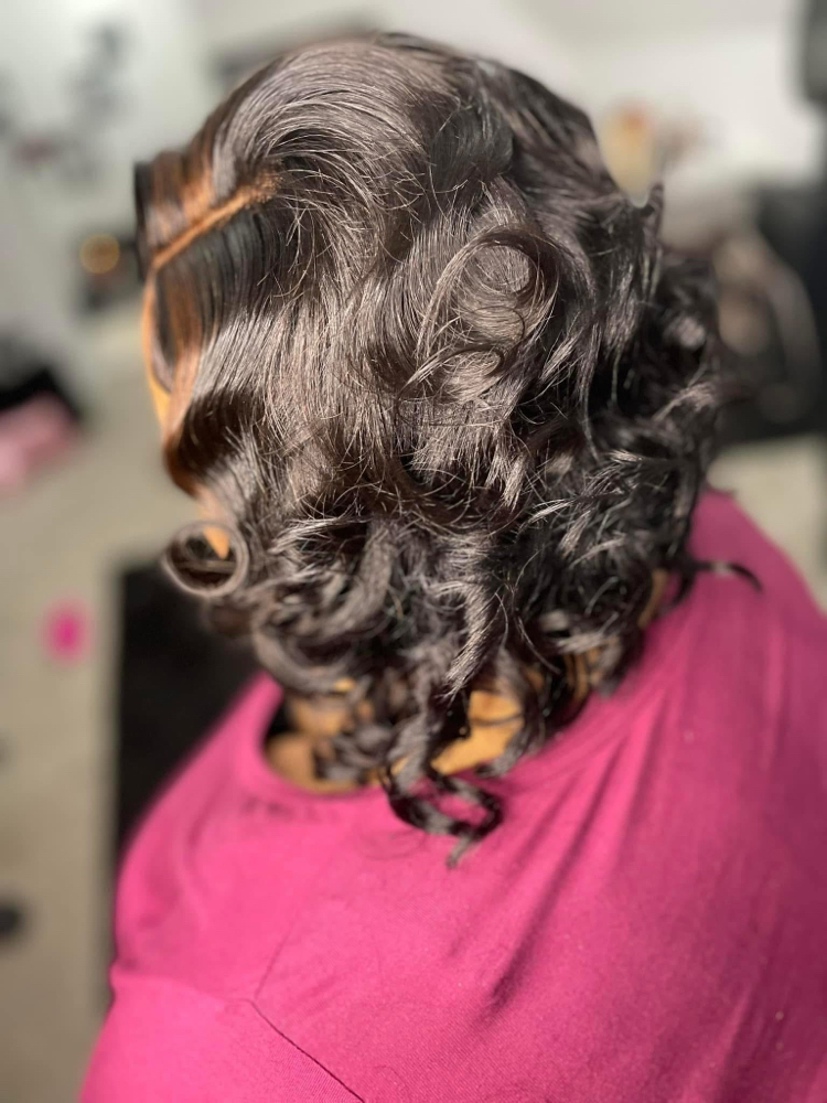 Closure Bob-Hair Included at The Hair Lab Beauty & Barber Lounge in Laurens, SC