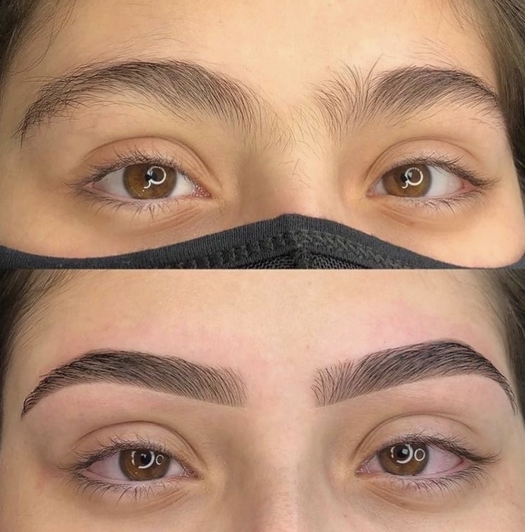 TINT BROWS + WAX