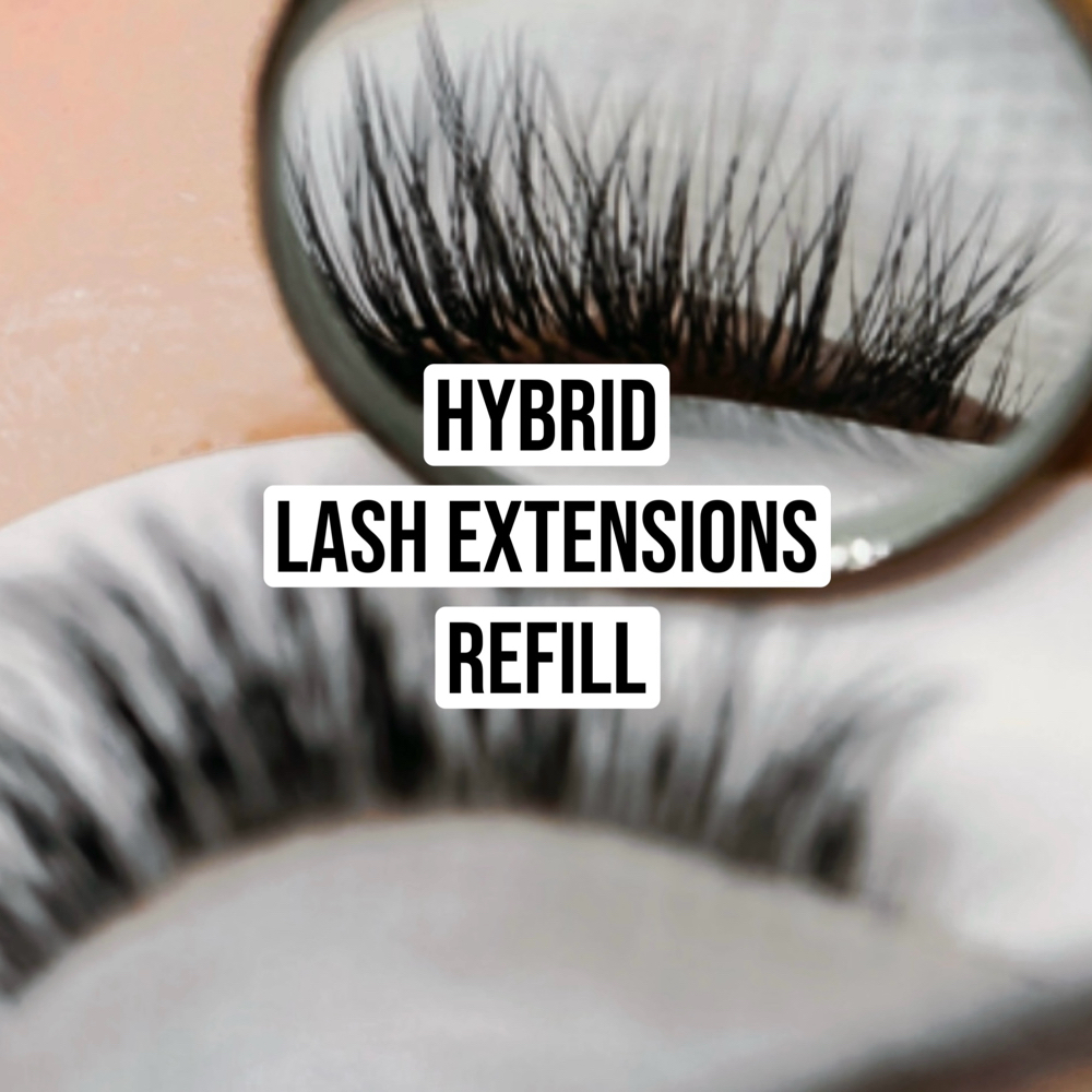 Hybrid Lash Extensions ( Refill ) at Bella Lash Esthetics in Montgomery, TX