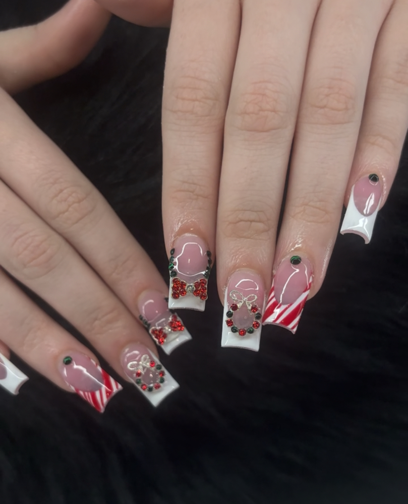 Meduim Acrylic Full Set