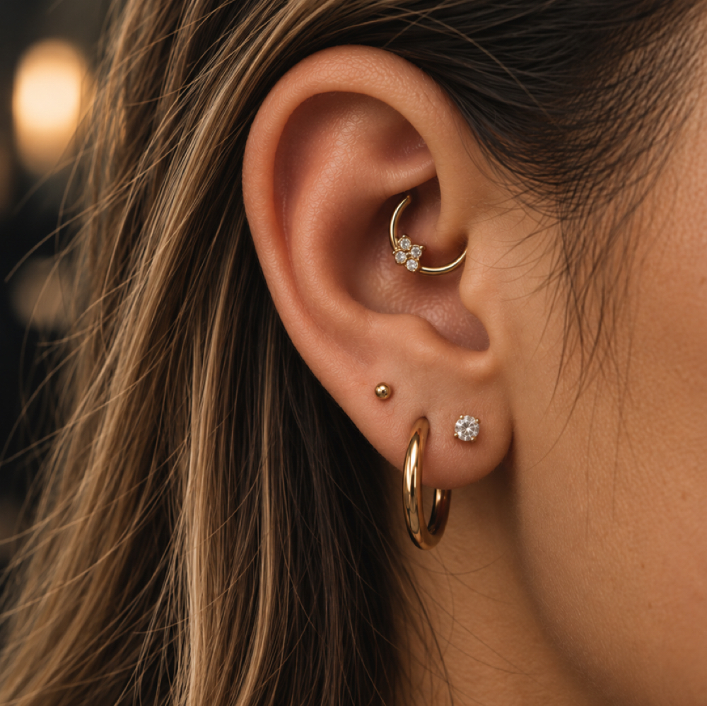 Daith at Anthem Piercing & Tattoo in North Salt Lake, UT