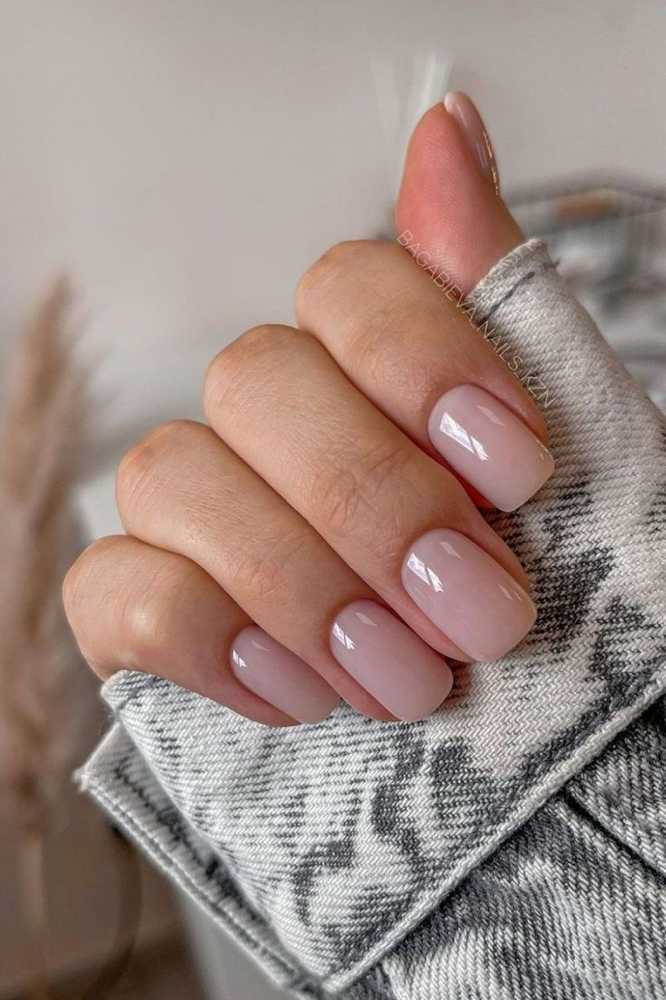 Manicure with strengthening