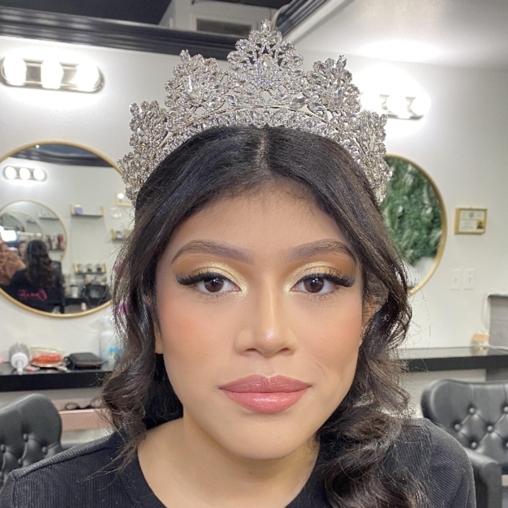 Quinceañera Makeup at Natural By Ana in Sherman, TX