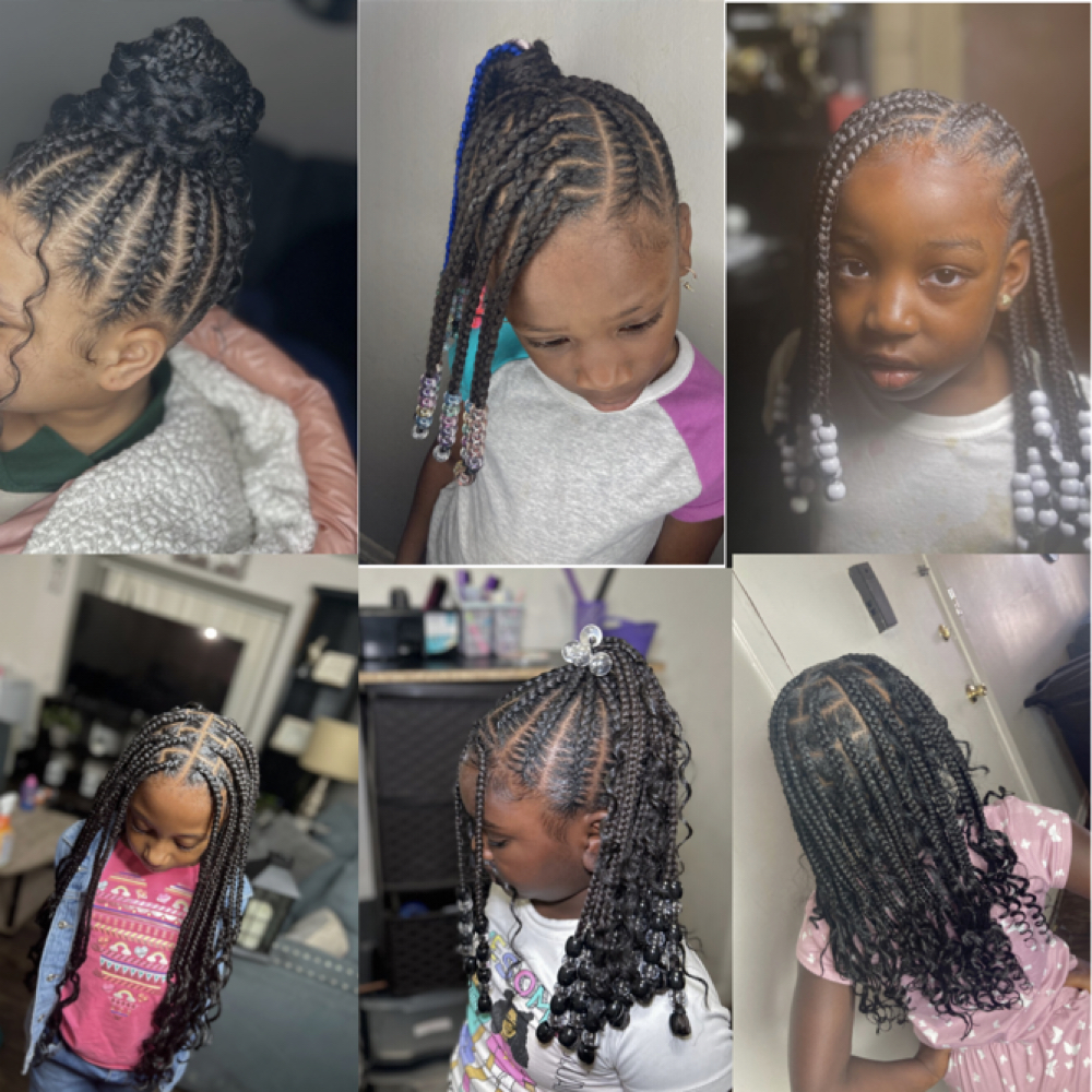 Kids Braid Special 💜🍭 at Dolled Up By Diamond LLC