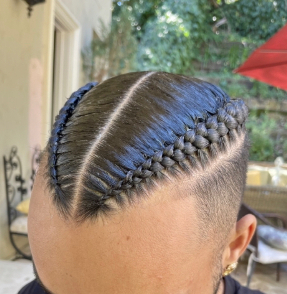 Men CornRow Braids