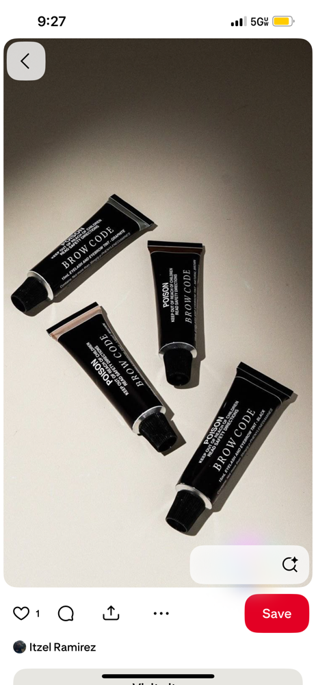 Brow Tint