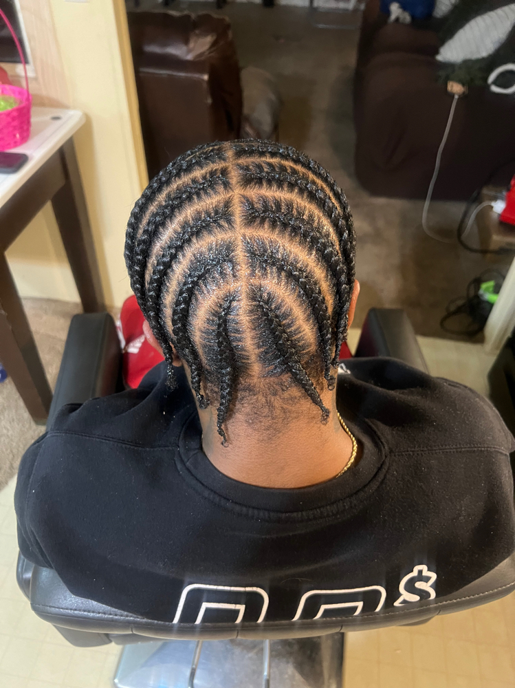 Boys/Mens Basic Stitch Braids at HaiRxClo, LLC in Pleasant hill, LA