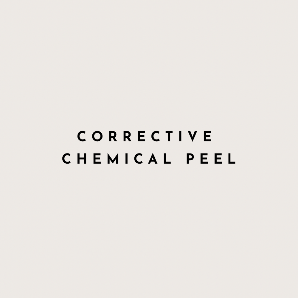 Corrective Chemical Peel