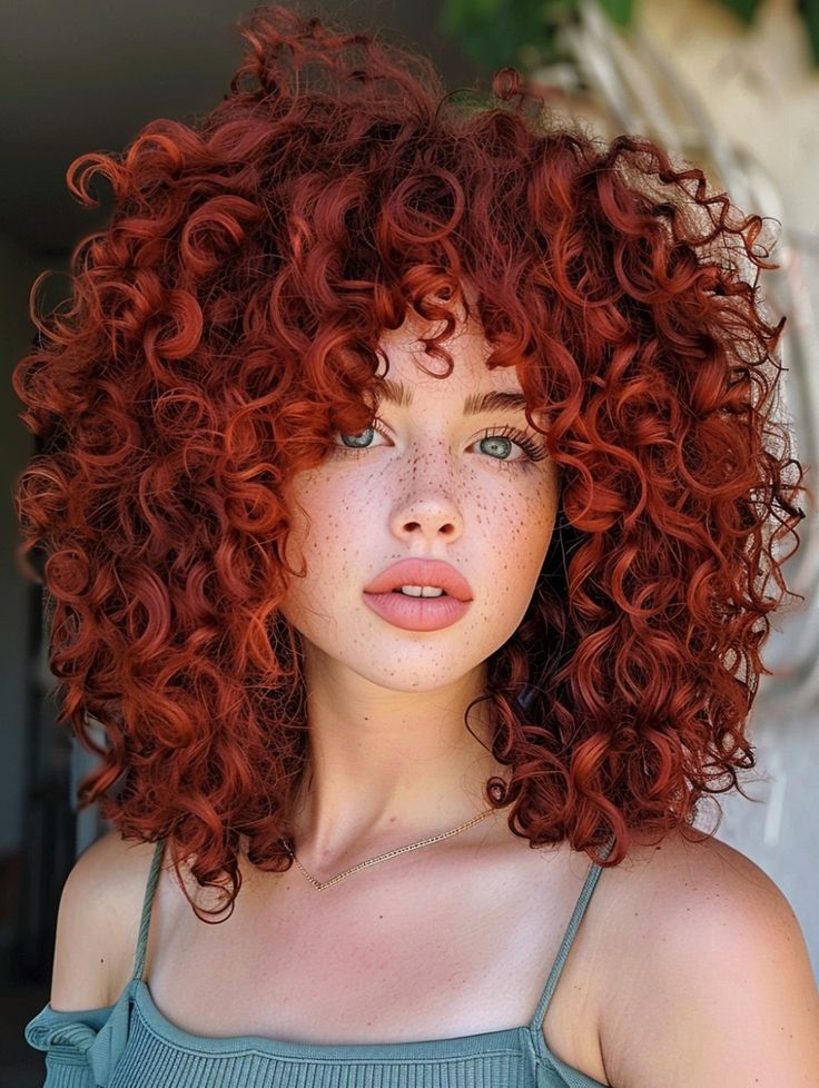 Curly Hair Coloring