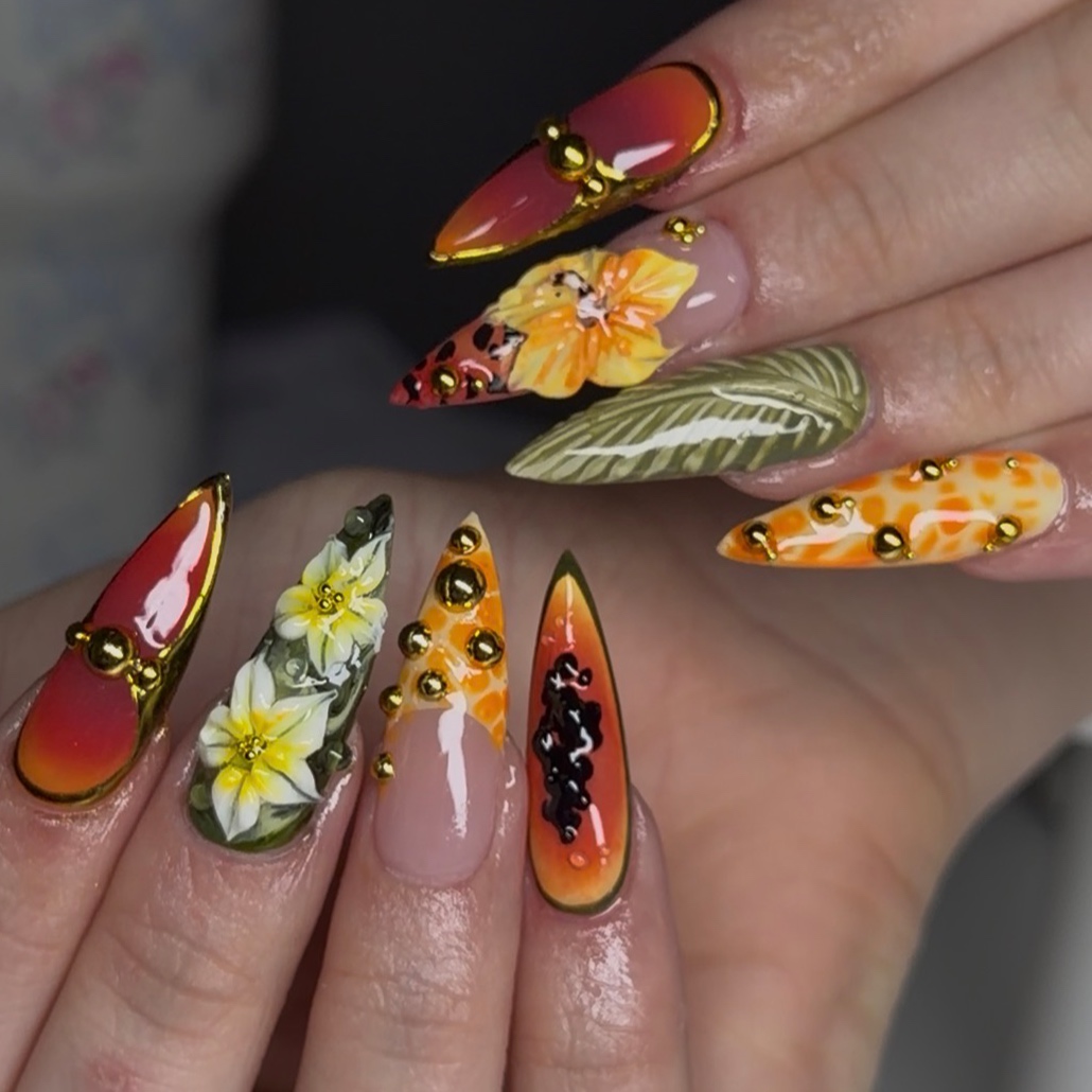 Maximalist Fullset Gel X at Baldtech in Billings, MT