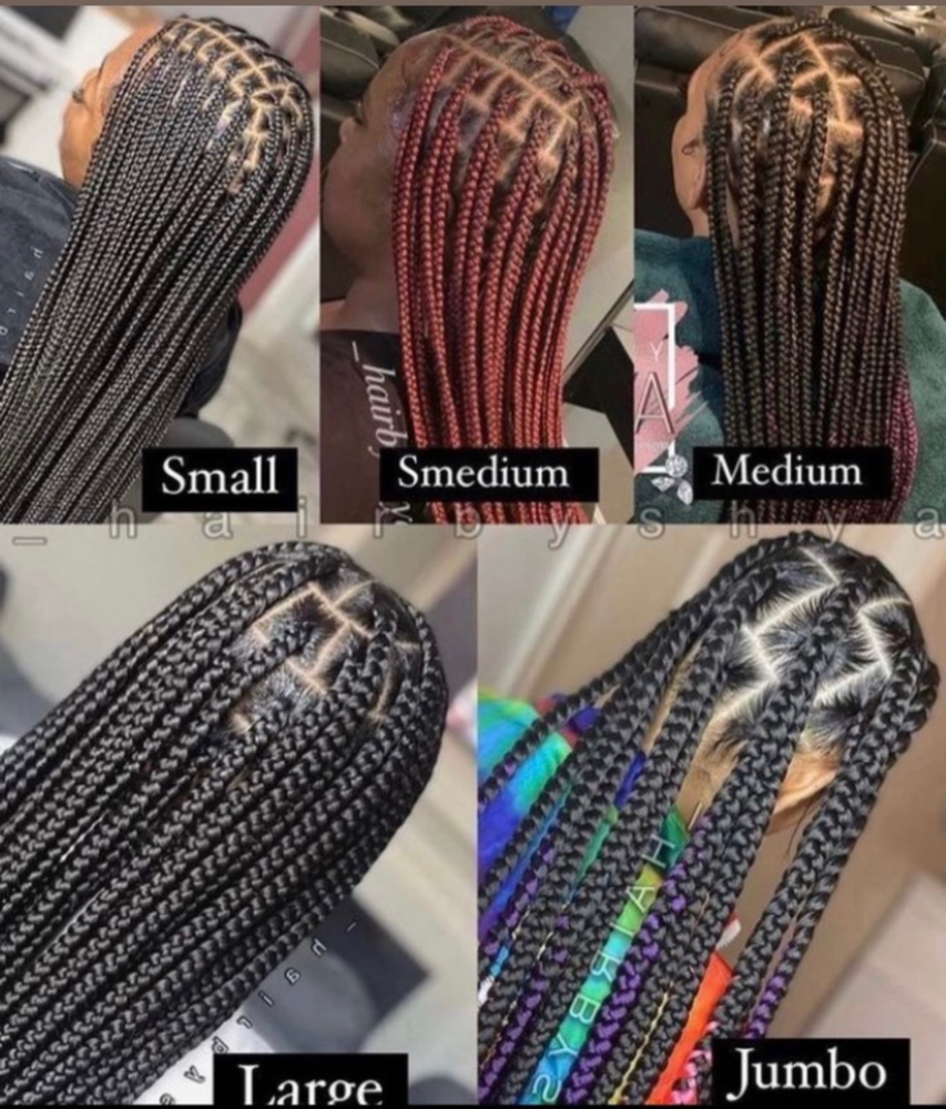 Knotless braids