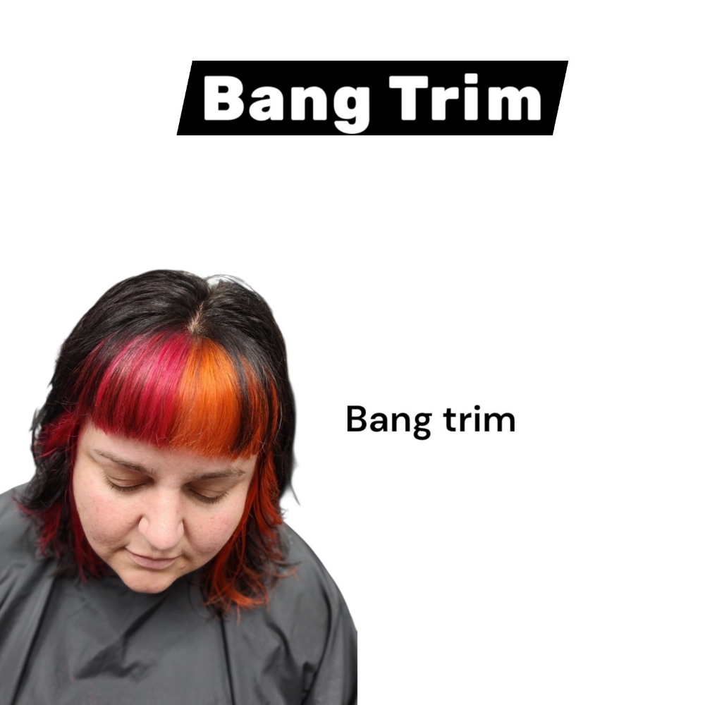 Bang Trim at Revolution Hair in Brick, NJ