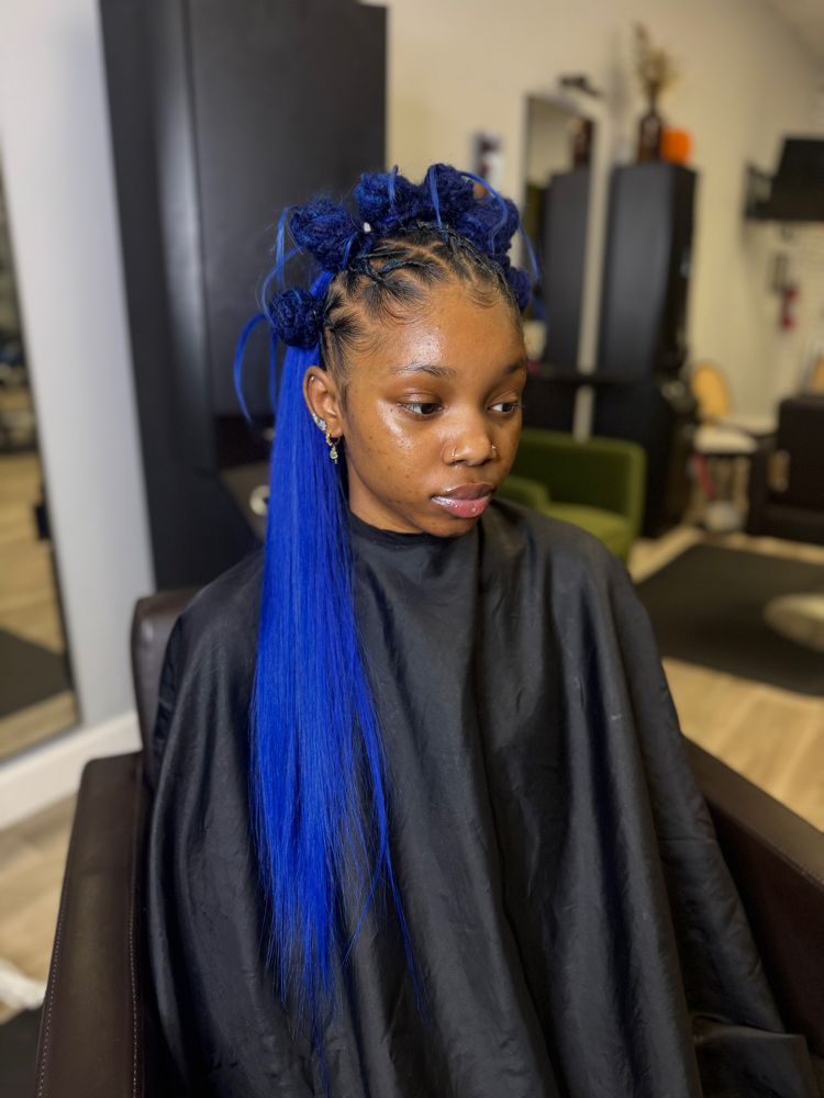 Quick Weave On Locs