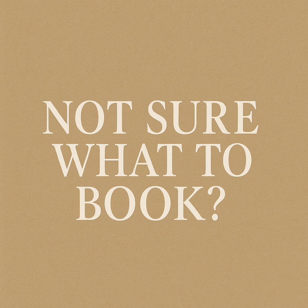 Not Sure What To Book?