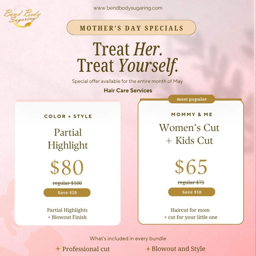 PROMO: Partial Highlights at Bend Body Sugaring Salon & Spa in Bend, OR