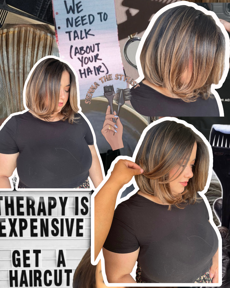 ✨Signature Cut Expirence at Siennathestylist in Pleasanton, TX