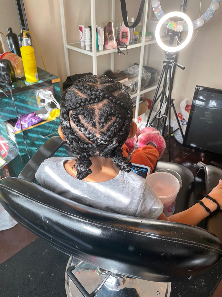 Kids Natural Hair Braid Styles at Stella.slayss in St. Peters, MO