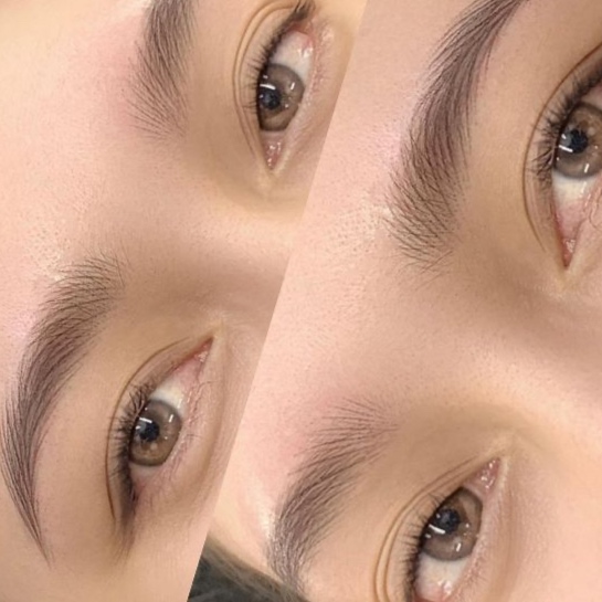 Advanced Nano Hairstrokes Eyebrows at OPALITE NAILS & SPA in Charlotte, NC