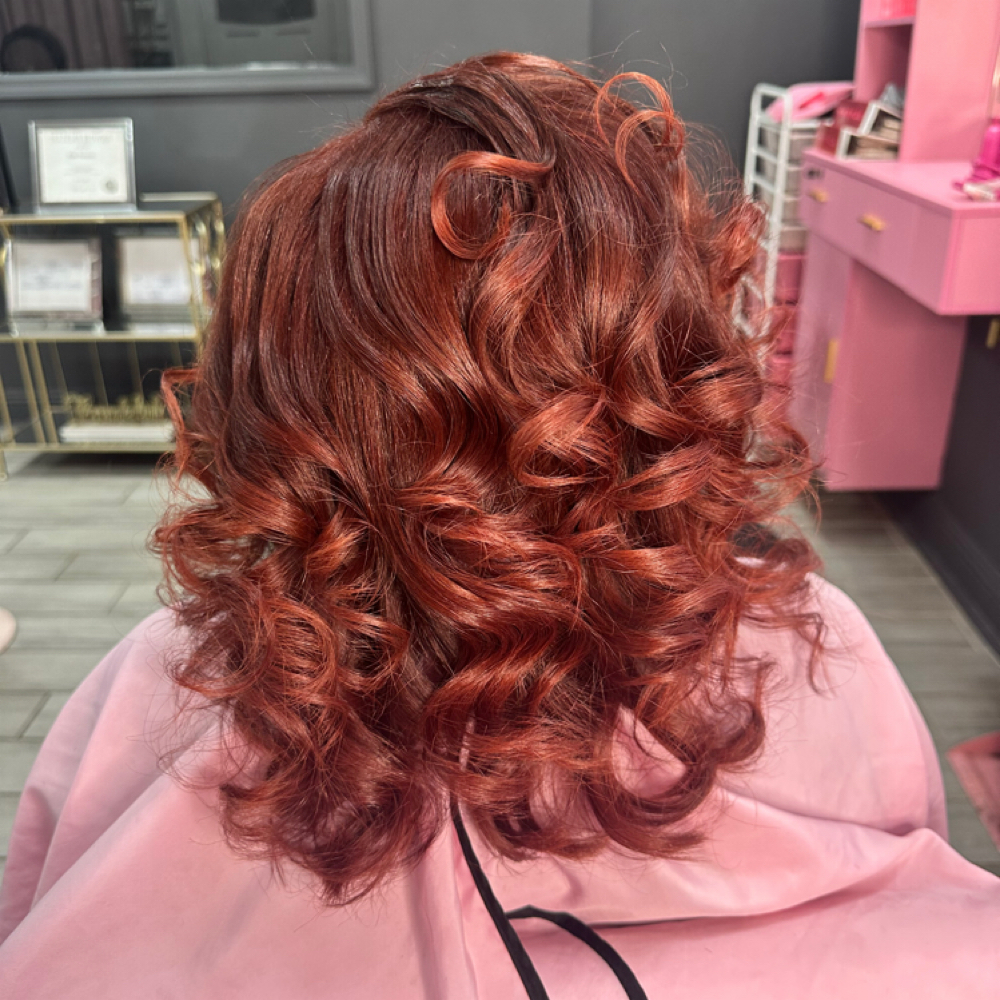 Single Color + Natural Silkpress at The Beauty Lab Experience in Gretna, LA